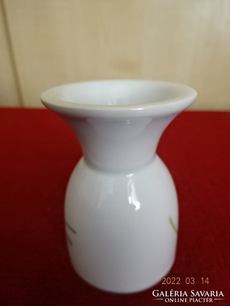 Német porcelán tojástartó, magassága 6,8 cm. Vanneki! Jókai.