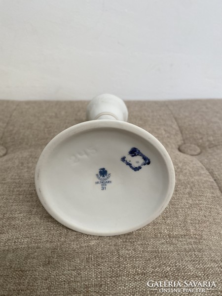 Hollóház porcelain candle holder a7