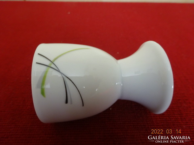 German porcelain egg holder, height 6.8 cm. He has! Jókai.