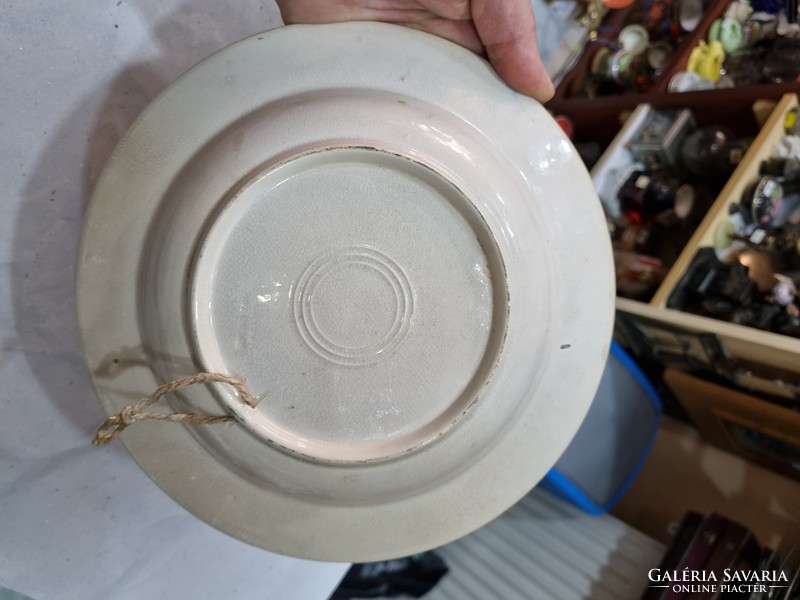 Old German porcelain wall bowl