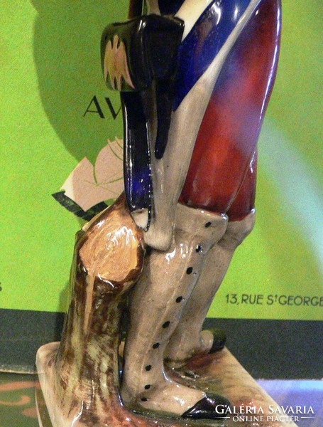 Antique Ludwigsburg porcelain soldier figurine