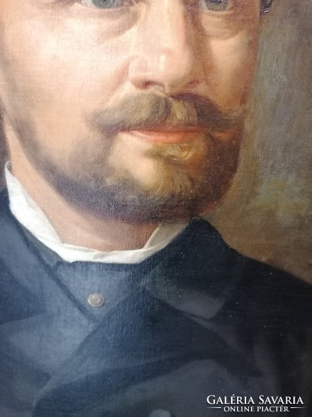 Portrait of Alexander Bihari (1855-1903) man