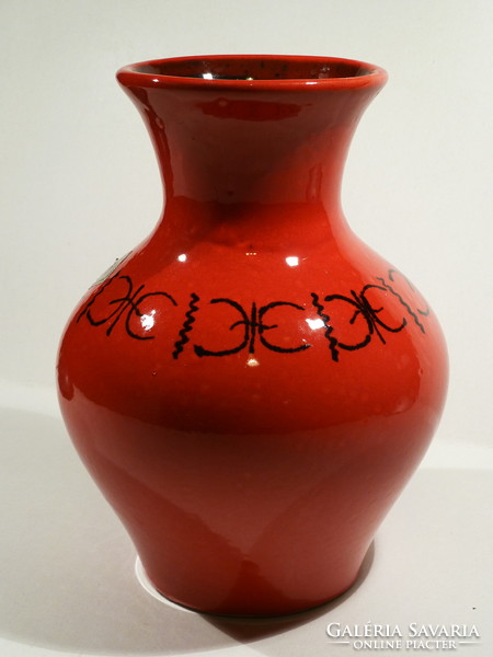 Ox blood pottery