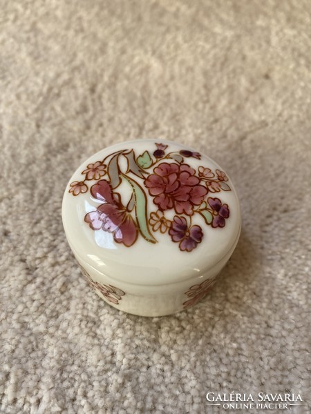 Zsolnay floral ring holder