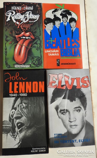 Együttesek , énekesek - Elvis - John Lennon -  Rolling Stones - Beatles Biblia