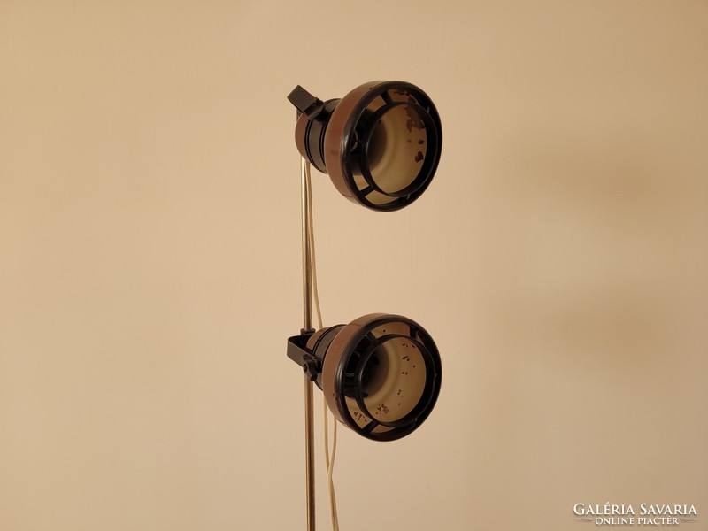 Old retro metal floor lamp mid century lamp