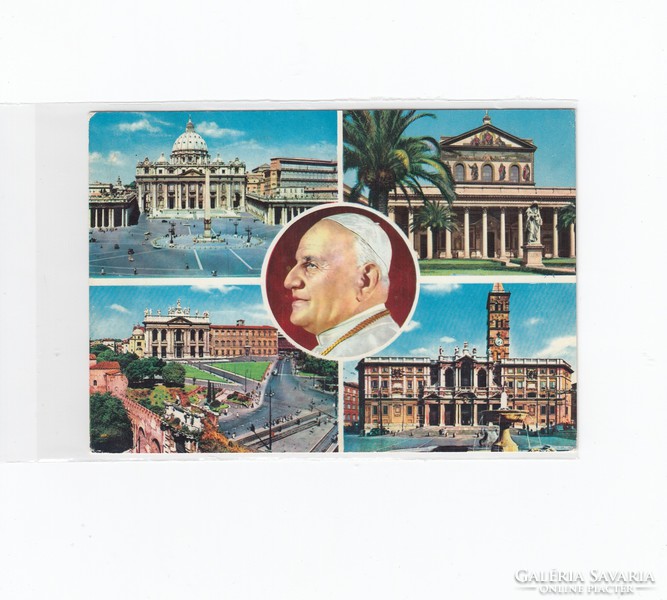 Üdvözlő képeslap Vatikánból 1962