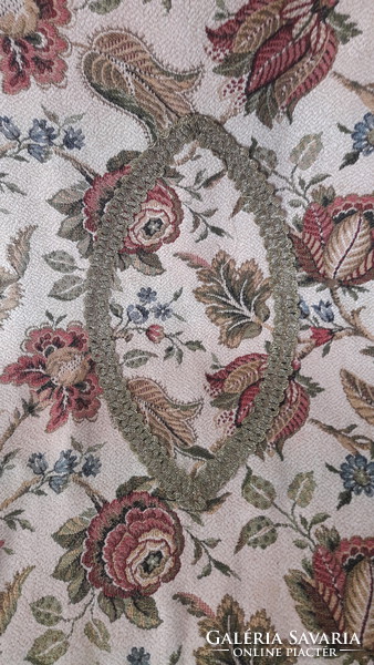 Large patterned old tapestry tablecloth 2. (M2311)