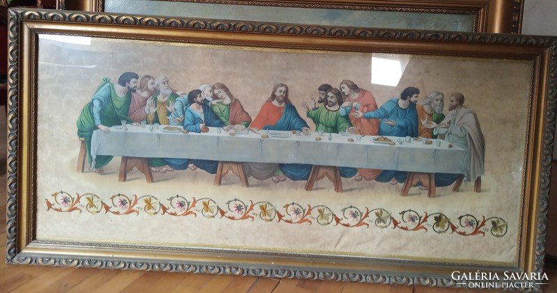 The Last Supper, silk painting