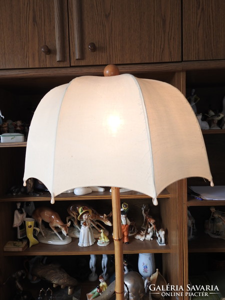 Vintage nád állólámpa - ritka darab