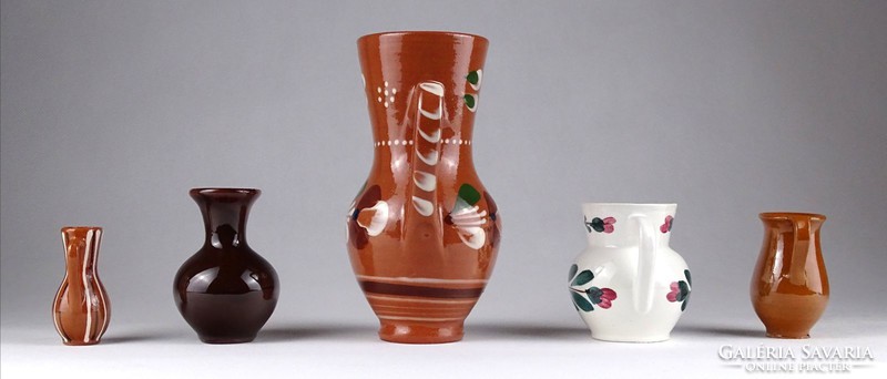 1I027 mixed ethnographic ceramic package 5 pcs