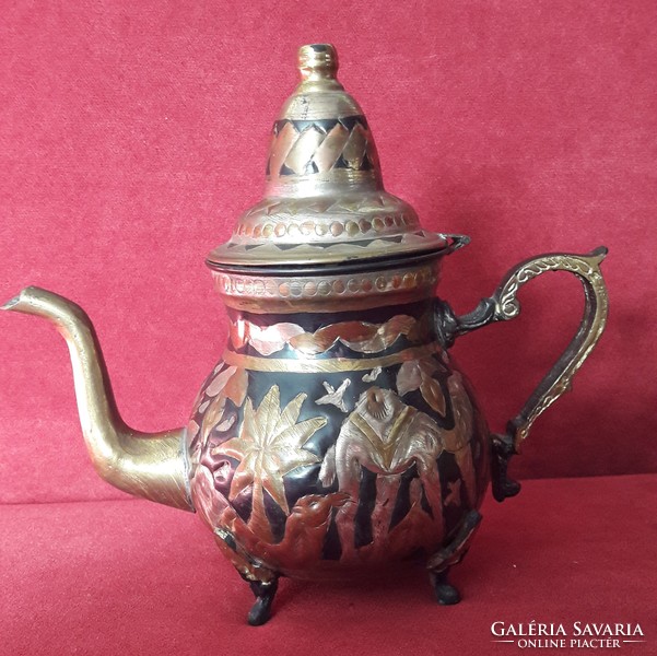 Oriental copper jug, Arabic jug (l2094)