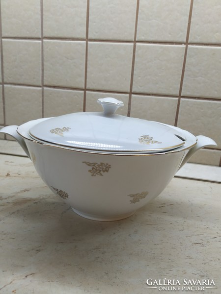 Porcelain soup bowl for sale! Bohemia porcelain