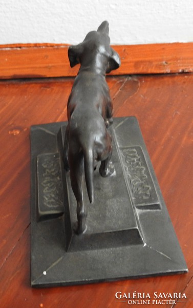 Antik ón kutya kisplasztika szobor