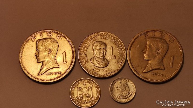 Commonwealth of the Philippines Collection 5 pcs.