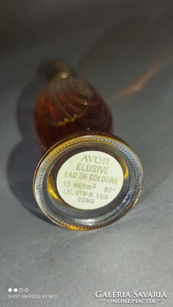 Vintage ritka gyűjtői Avon Elusive parfüm edc 15 ml
