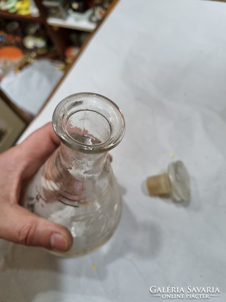 Old glass bottle