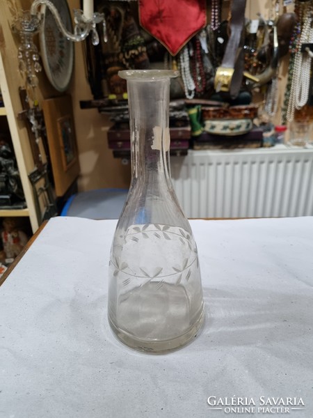 Old glass bottle