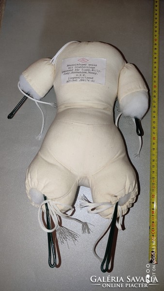 Vintage baby body canvas for making baby parts