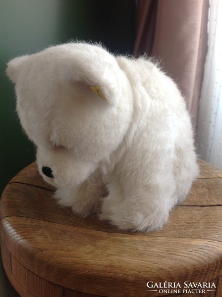 Antique steiff polar bear figure