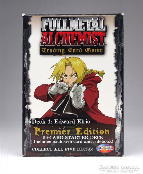 1I213 fullmetal alchemist trading card game deck 1 English language card game