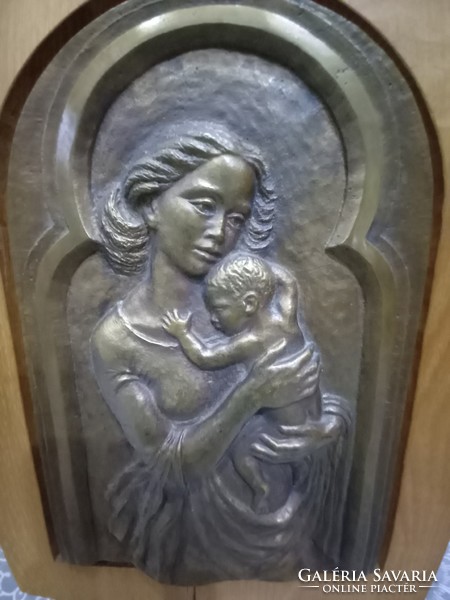 Cyranski maria bronze image rarity madonna