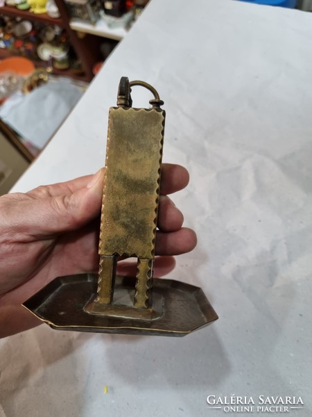 Old copper lighter