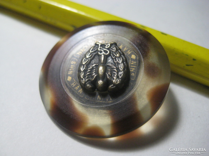 Military button, 1 piece in protective material