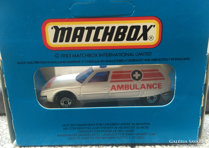 Matchbox Citoen CX Ambulance MB12
