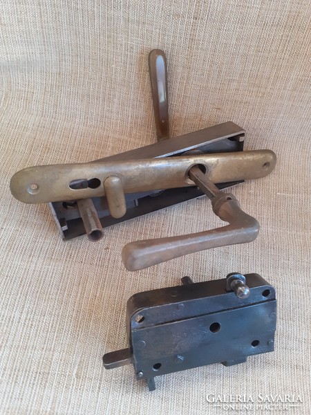 2 old door locks for sale