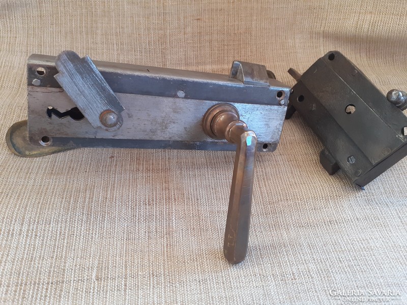 2 old door locks for sale