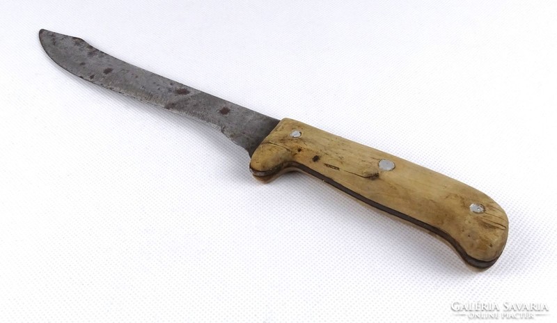 1I091 Régi nagyméretű jelzetlen konyhai kés 34.5 cm
