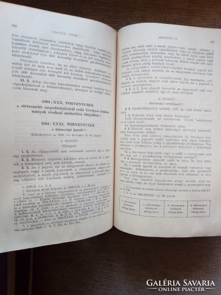 Dr. Vladár Gábor: Magyarország hatályos törvényei I-II-III. kötet (1943-44)