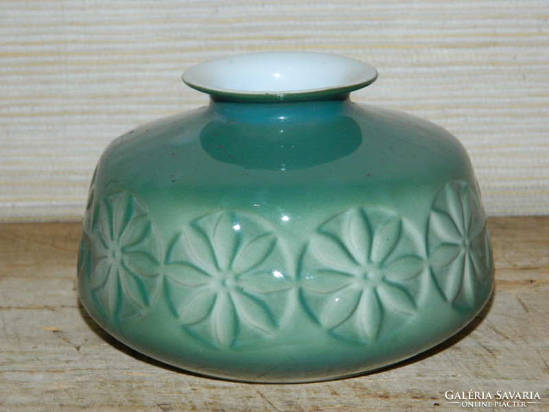 Zsolnay blue vase