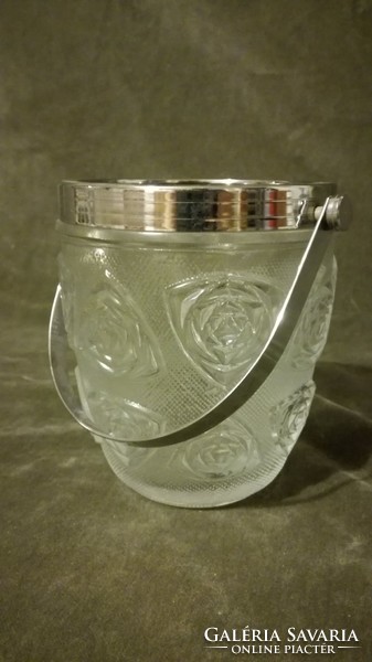 Wine cooler in glass jar