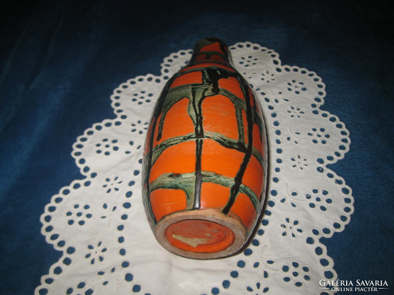 Pond-head retro modern ceramic from the 60s 18 cm juryed pieces