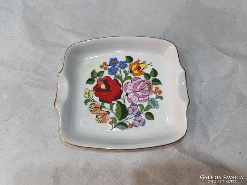 Porcelain ashtray from Kalocsa