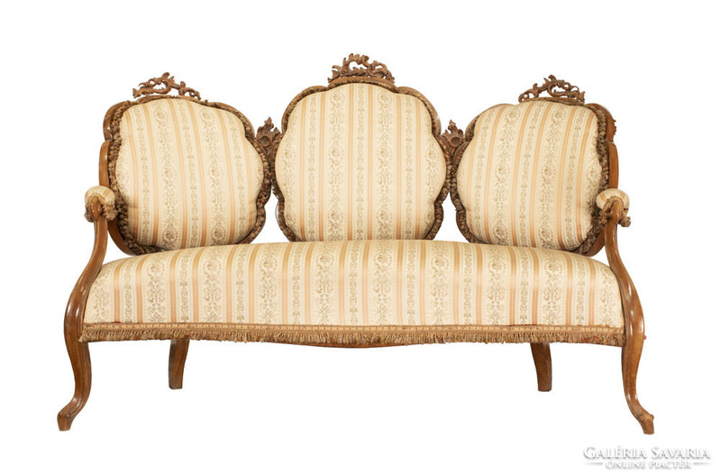 3-piece louis philippe-style sofa