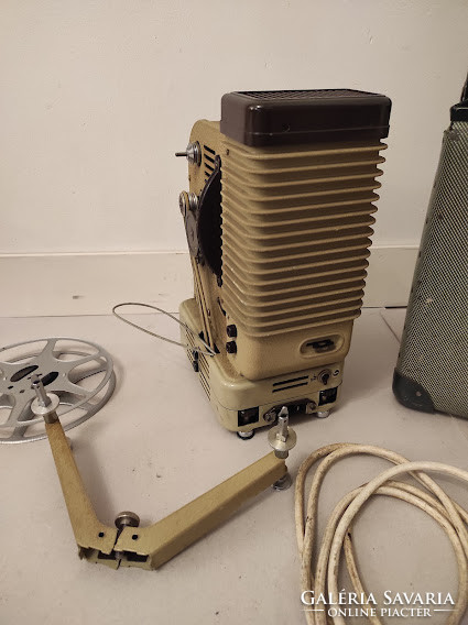 Antique film projector machine in original box of cinema projector 872 5266