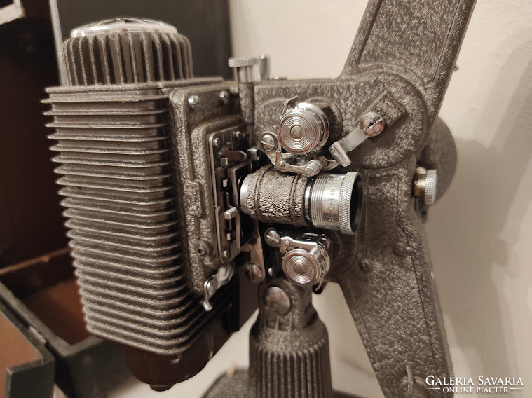 Antik film vetítő gép mozi projektor eredeti dobozában 843 5265