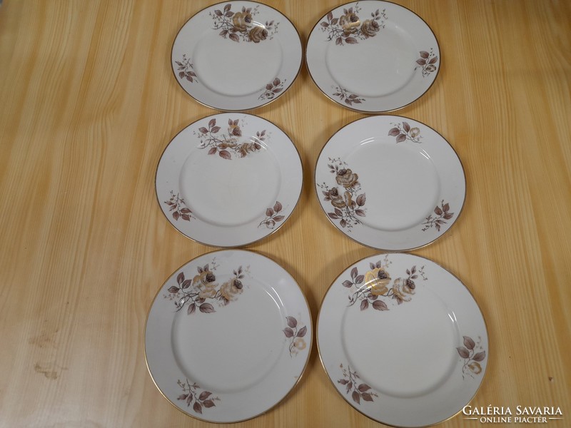 German germany rosenthal 6-piece porcelain cake plate set.