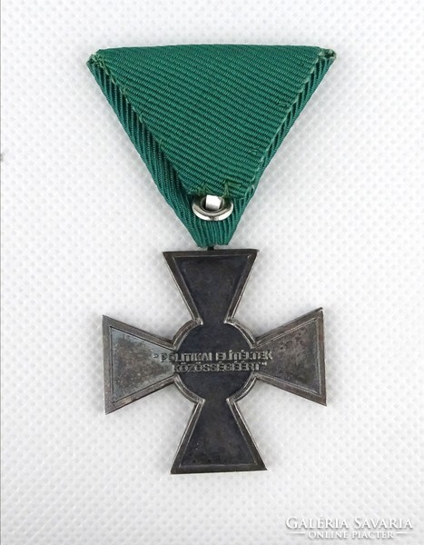 1I127 community of political convicts silver-plated cross of merit 1945-1956