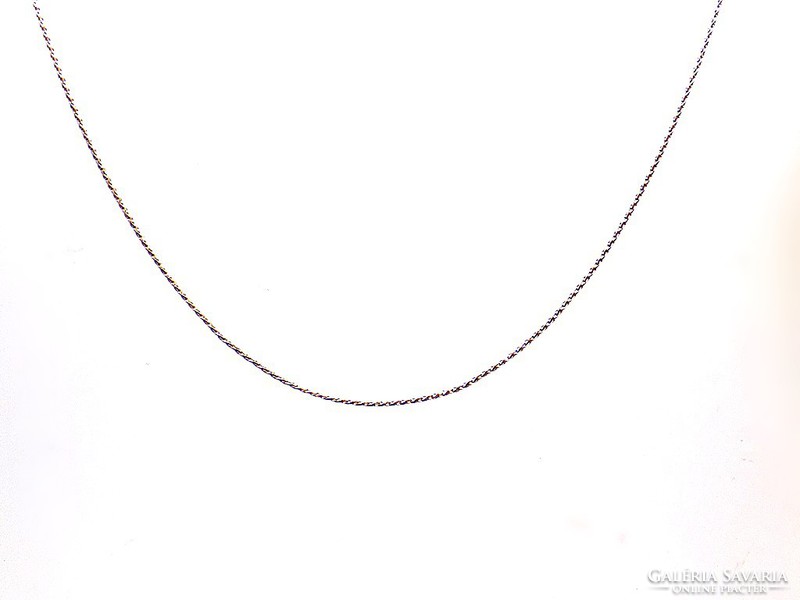 Fehér arany kígyó nyaklánc (ZAL-Au55491)