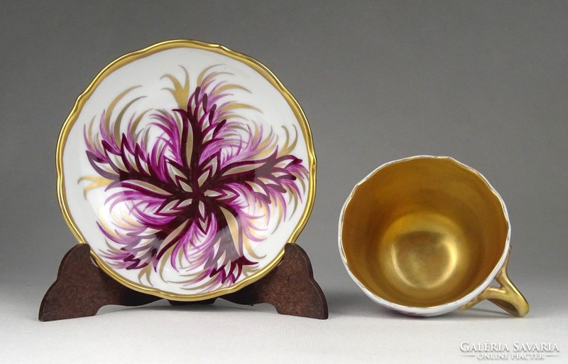 1G810 Antik Meisseni porcelán kávéscsésze