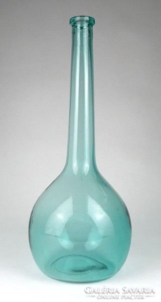 1H434 antique huge pale green blown pub glass from the 1800s 36 cm