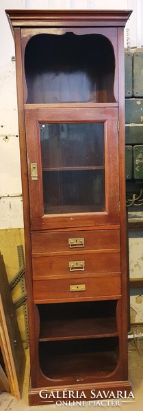 High display cabinet with 3 drawers and display case for sale