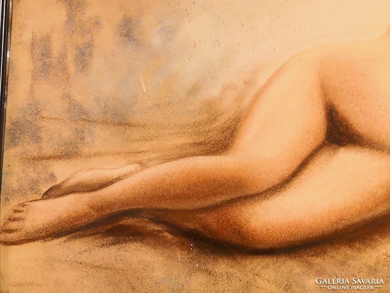 Fk/177 - hoffmann antal painter - female nude painting