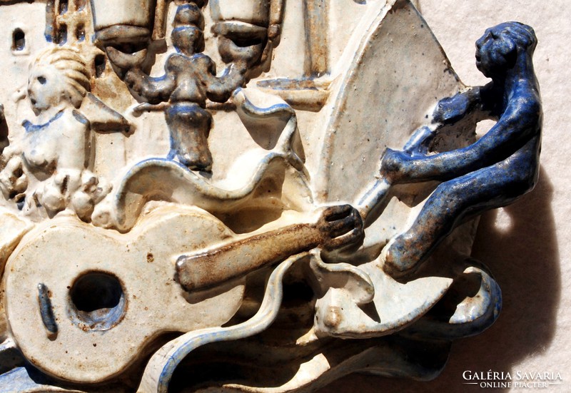 Vanersborg Memorial, 1997 - Swedish ceramic wall decoration