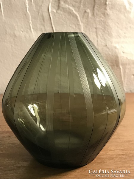 Retro German design crystal vase t-198