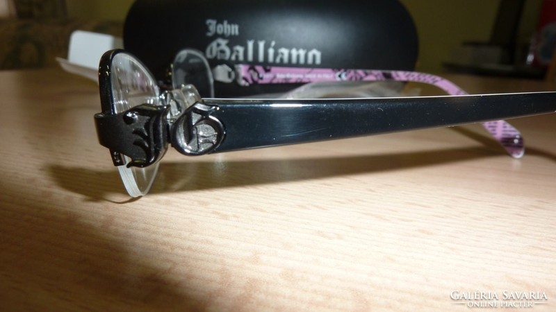 New john galliano glasses frame in box